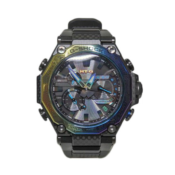 CASIO カシオ/G－SHOCK／レインボーMT－G／電波ソーラー×スマホリンク/MTG-B2000YR-1AJR//201*****/SAランク/84