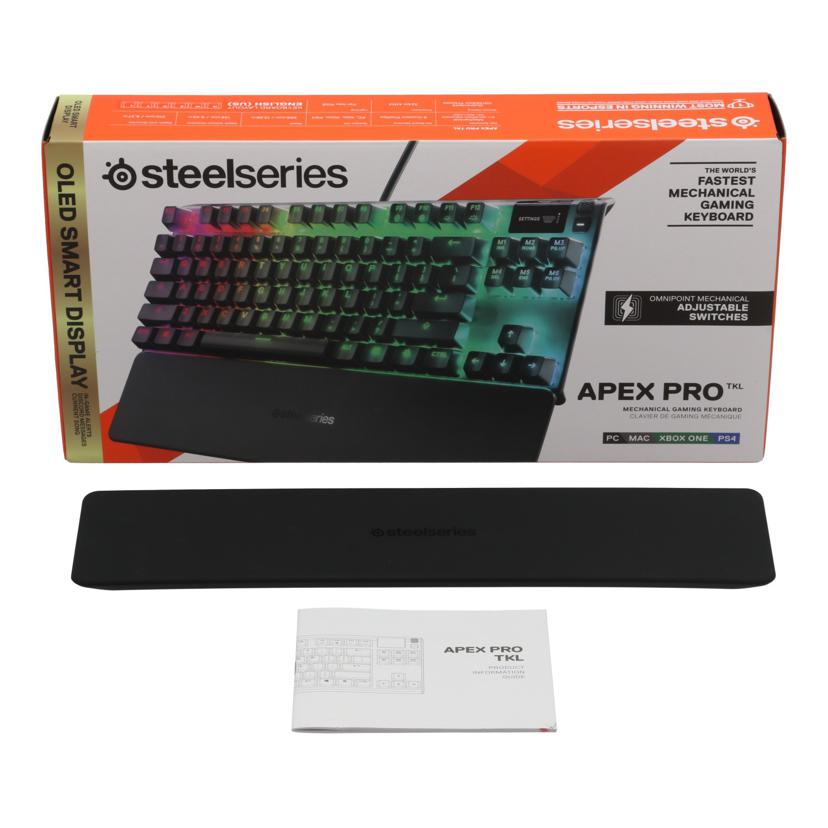SteelSeries スティールシリーズ /ゲーミングキーボード/Apex Pro TKL US 64734//6473437223222218563/Bランク/69