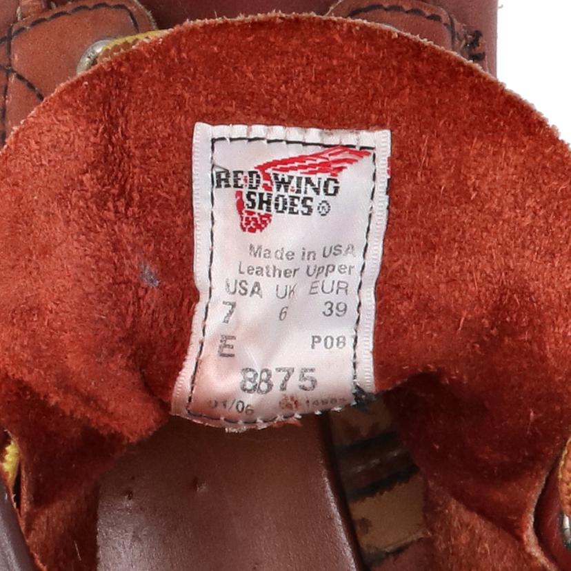 RED　WING レッドウィング/アイリッシュセッター／ワークブーツ／ブラック/8875//Bランク/18