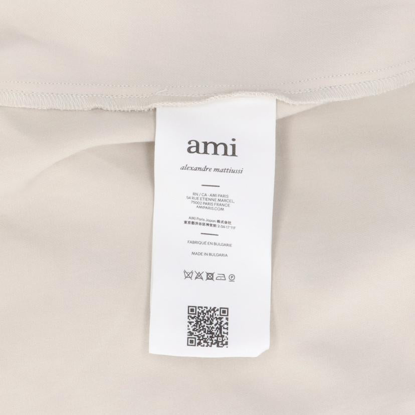 Ami アミ/Alexandre　Mattiussi　刺繍ロゴオープンカラーシャツ/HSH219.CO0106//ｻｲｽﾞ:XS/Aランク/91