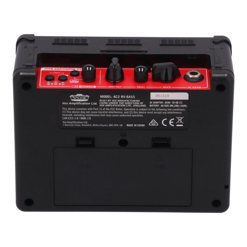 VOX ヴォックス　/VOX　RhythmVOX　Bass/AC2 RV-BASS//00001510/ABランク/69