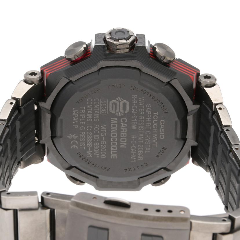 CASIO カシオ/G－SHOCK／MT－G／電波ソーラー×スマホリンク/MTG-B2000YBD-1AJF//201*****/SAランク/94