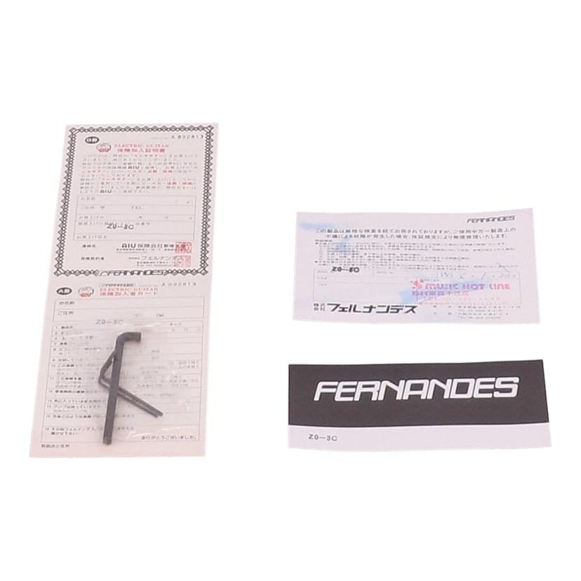 FERNANDES フェルナンデス/エレキギター/ZO-3C//Bランク/67