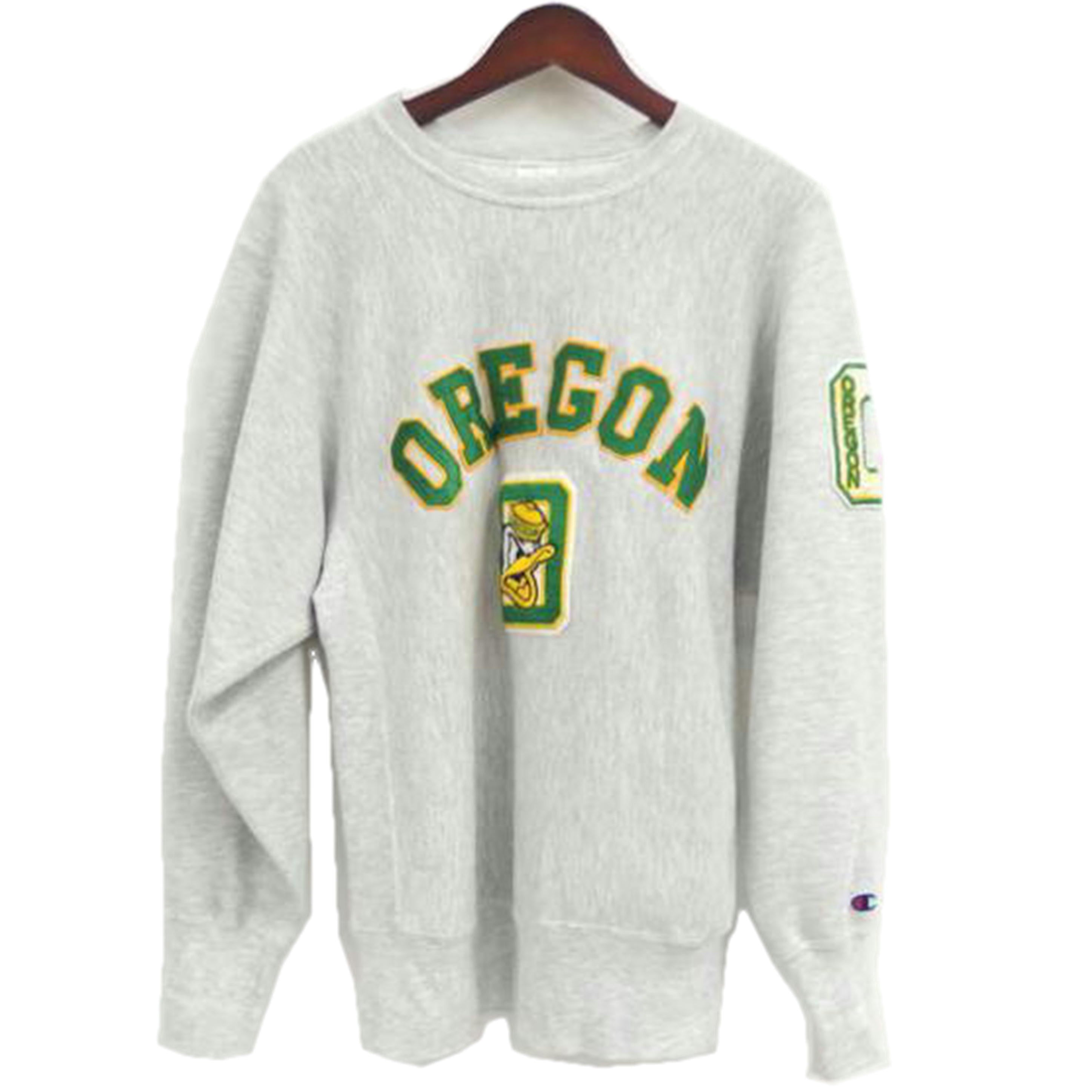 Champion ﾁｬﾝﾋﾟｵﾝ/REVERSE　WEAVE／刺繍タグ／OREGON　DUCKS//Bランク/82