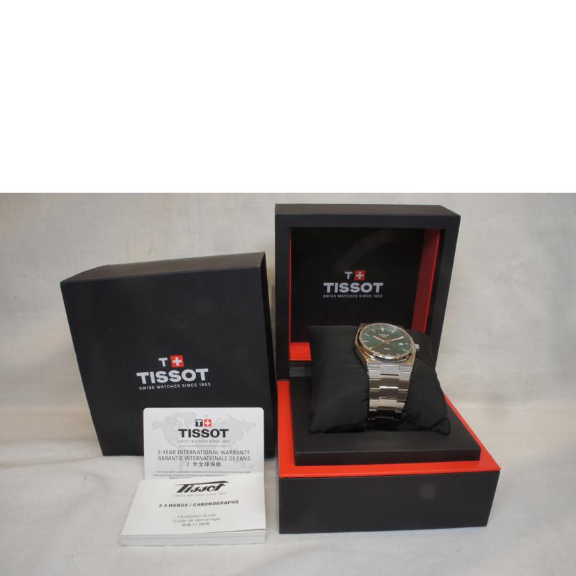 TISSOT ティソ/PRXグリーン文字盤QZ/T137410A//GA9******/Aランク/92