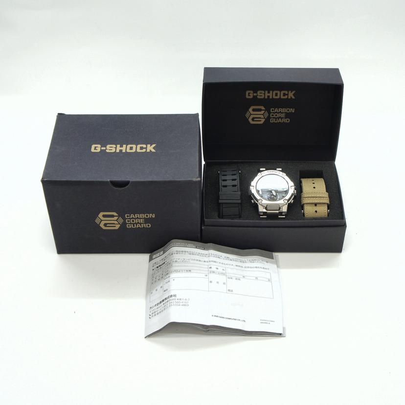 CASIO カシオ/G－SHOCK／G－STEEL／タフソーラー×スマホリンク/GST-B300SD-1AJF//003*****/SAランク/84