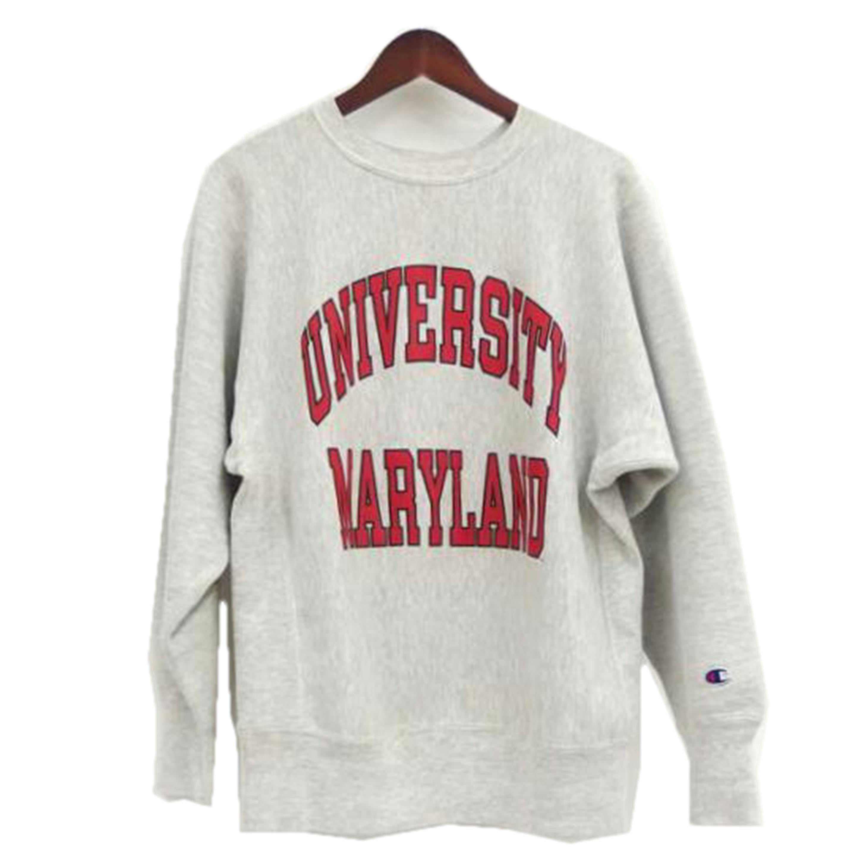 Champion ﾁｬﾝﾋﾟｵﾝ/REVERSE　WEAVE／刺繍タグ／UNIVERSITY　MARYLAND//Bランク/82