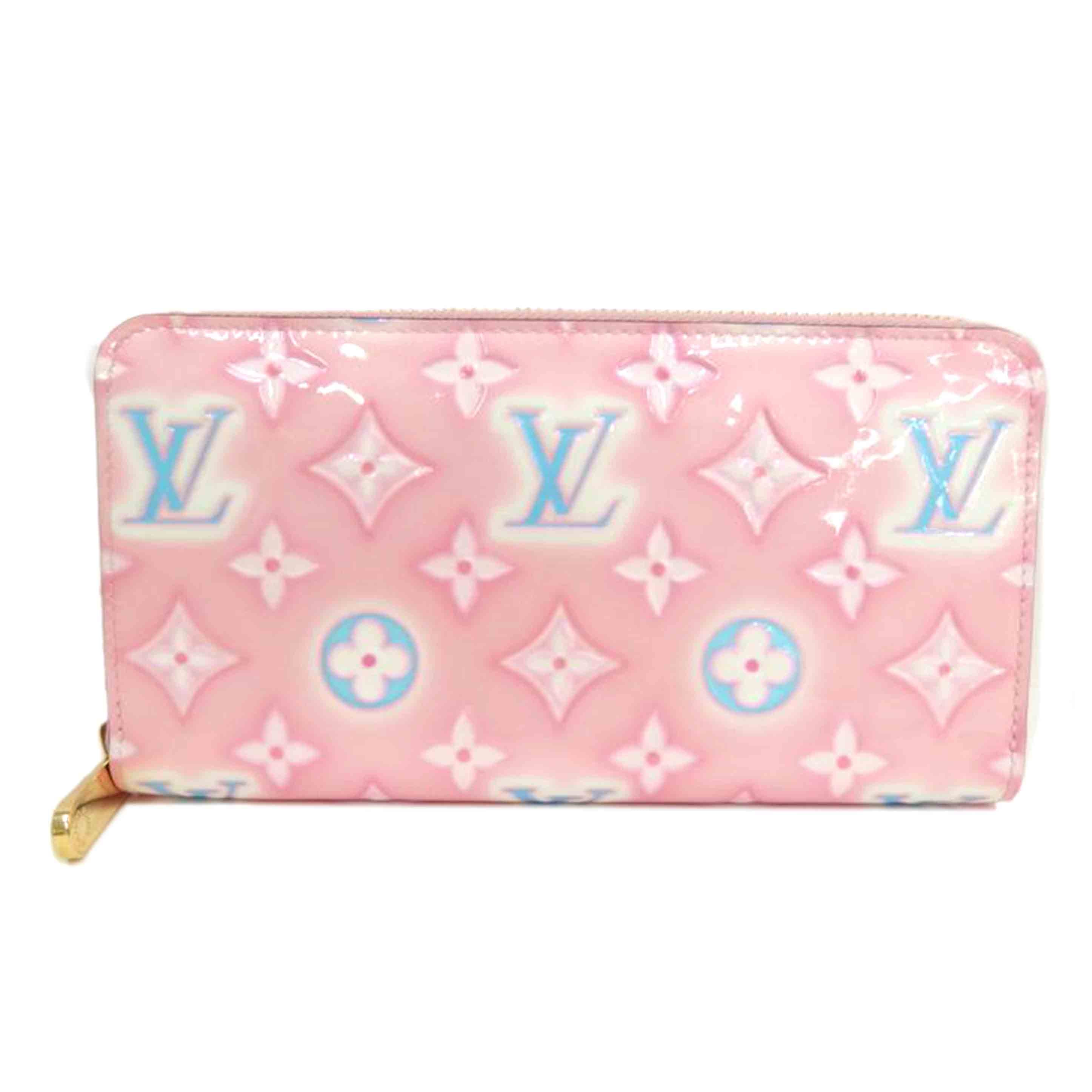 LV ﾙｲ･ｳﾞｨﾄﾝ/ジッピーウォレット／バレンタイン日本限定/M81145//ICﾀ**/Aランク/82