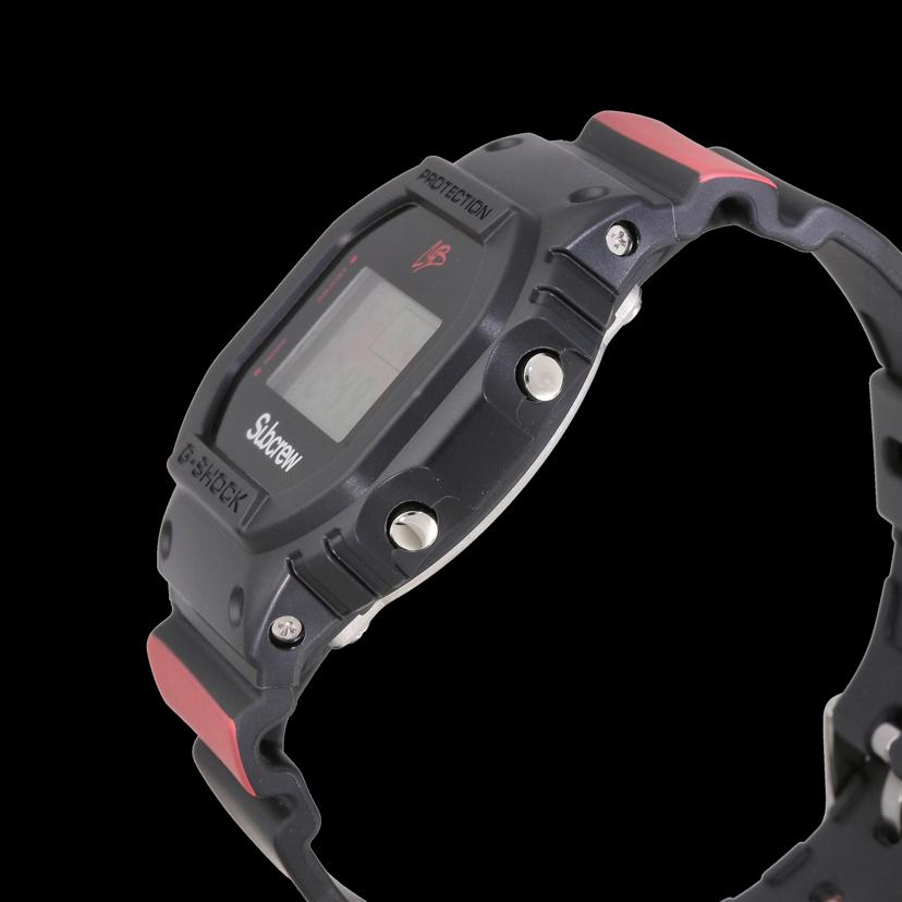CASIO カシオ/G－SHOCK／スクエア／subcrewコラボモデル/DW-5600SSC20-1PRSSS//322*/SAランク/75