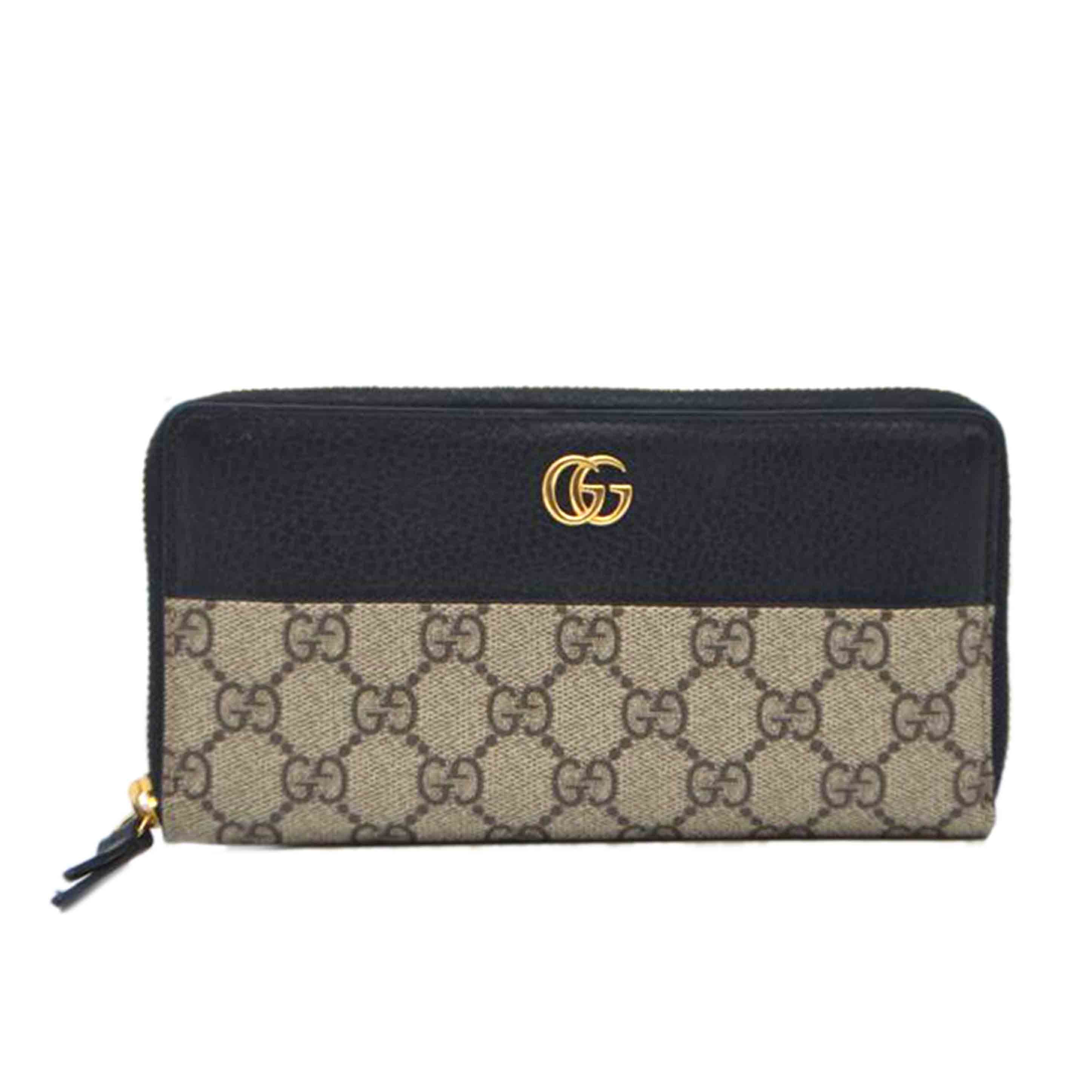 GUCCI グッチ/GGスプリームラウンドファスナー長財布/456117//496***/ABランク/89