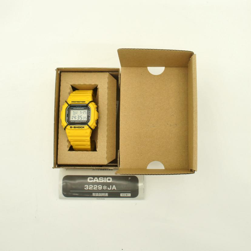 CASIO カシオ/G－SHOCK／スピードモデル／デジタルウォッチ／イエロー/DW-5600P-9JF//322*/SAランク/18