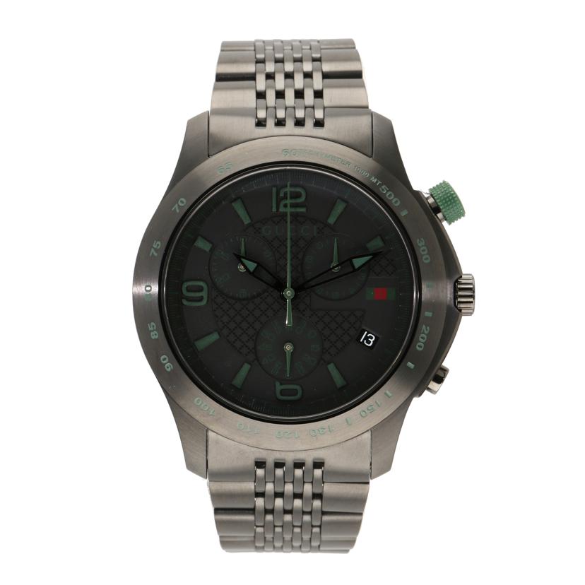 GUCCI グッチ/Gタイムレス・クロノグラフ/メンズ/クオーツ/126.2//188*****/SAランク/40