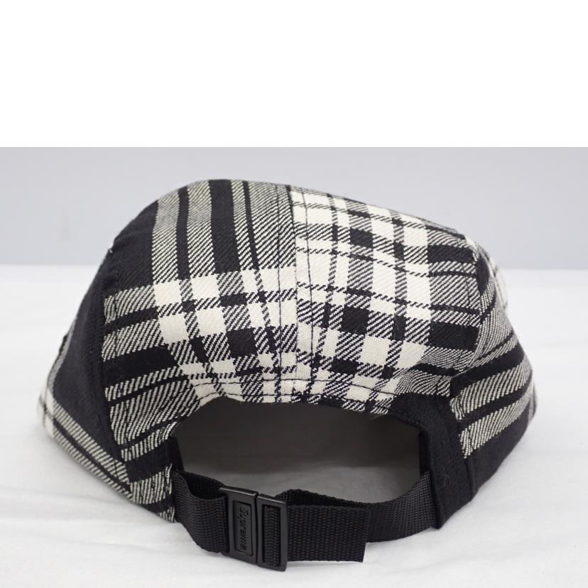 Supreme　Lochcarron　cap シュプリーム　ロキャロン/★Supreme　Lochcarron　キャンプキャップボックスロゴチェック黒//SAランク/62