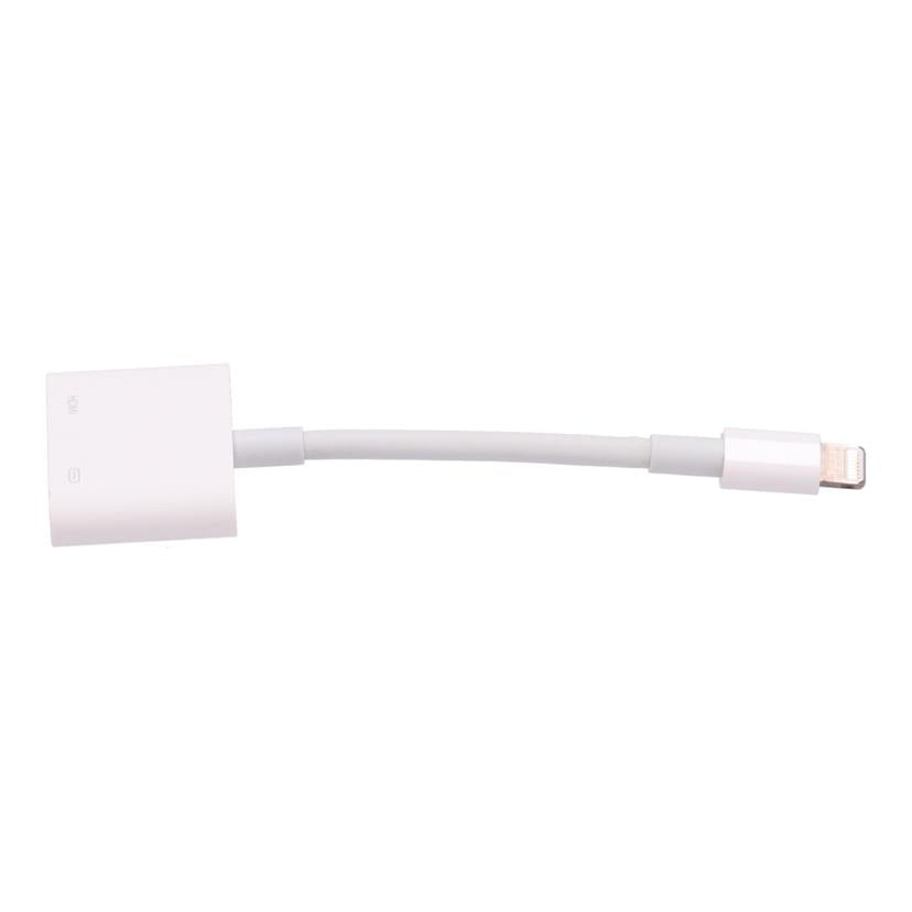 Apple　 アップル　/Lightning－Digital　AVアダプター/MD826AM/A//A1438/Bランク/69