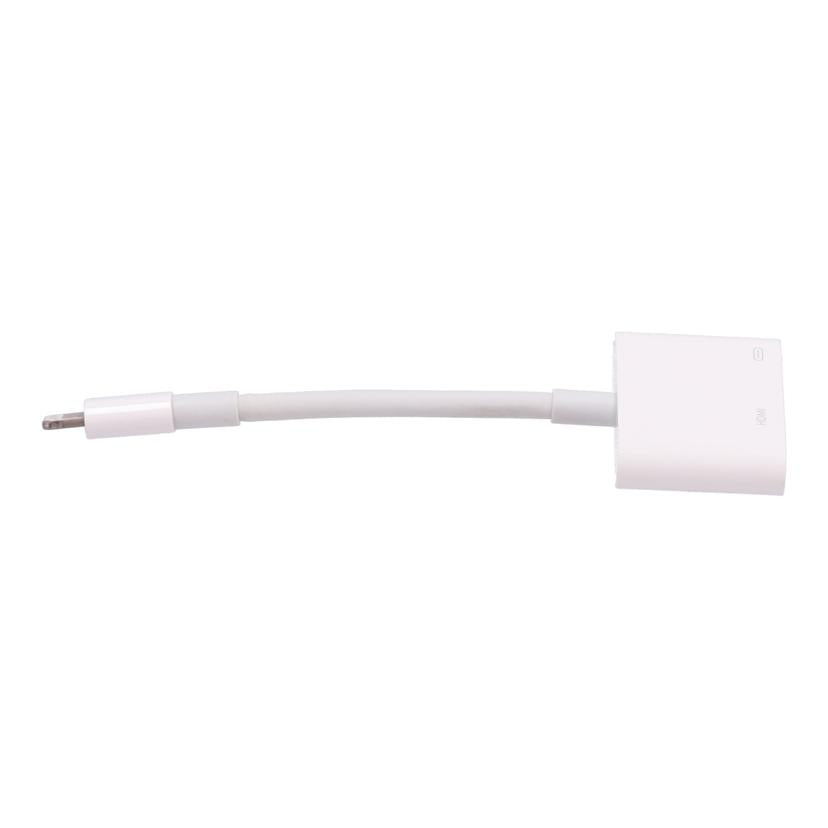 Apple　 アップル　/Lightning－Digital　AVアダプター/MD826AM/A//A1438/Bランク/69