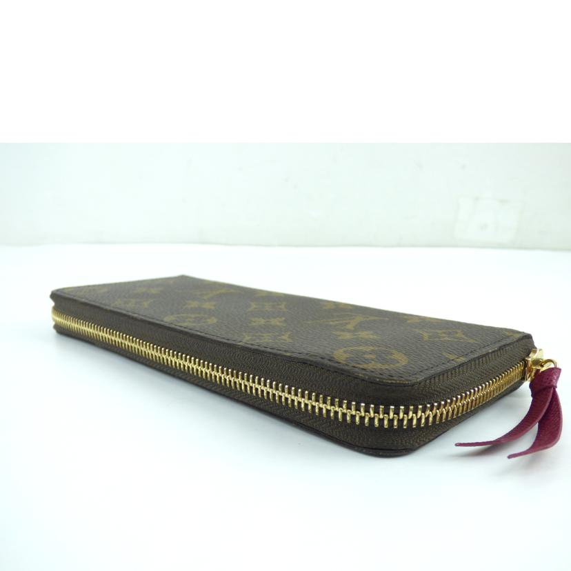 LOUIS　VUITTON ルイ・ヴィトン/ポルトフォイユ・クレマンス／モノグラム／フューシャ/M60742//IC/Aランク/64
