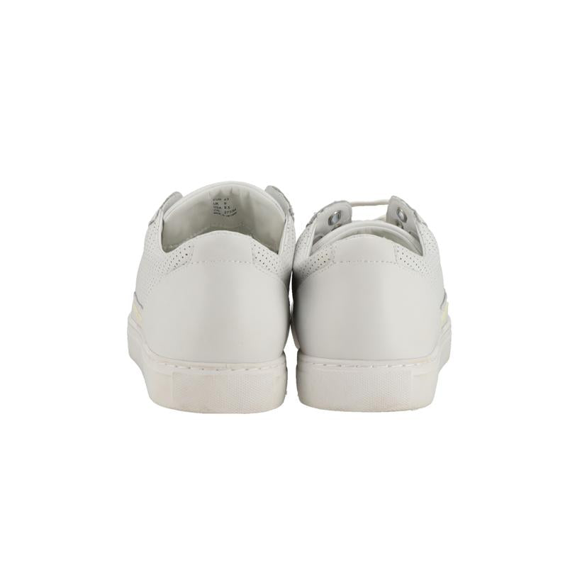 ARMANI JEANS アルマーニジーンズ/レザーローカットスニーカー/ホワイト//ABランク/18