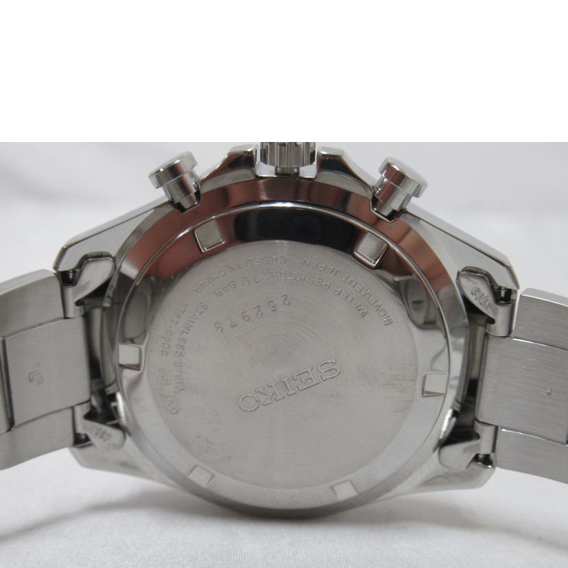 SEIKO/メンズウォッチ/スピリット/アイスブルー/クロノ/クォーツ/8T67-00C0//252***/SAランク/63