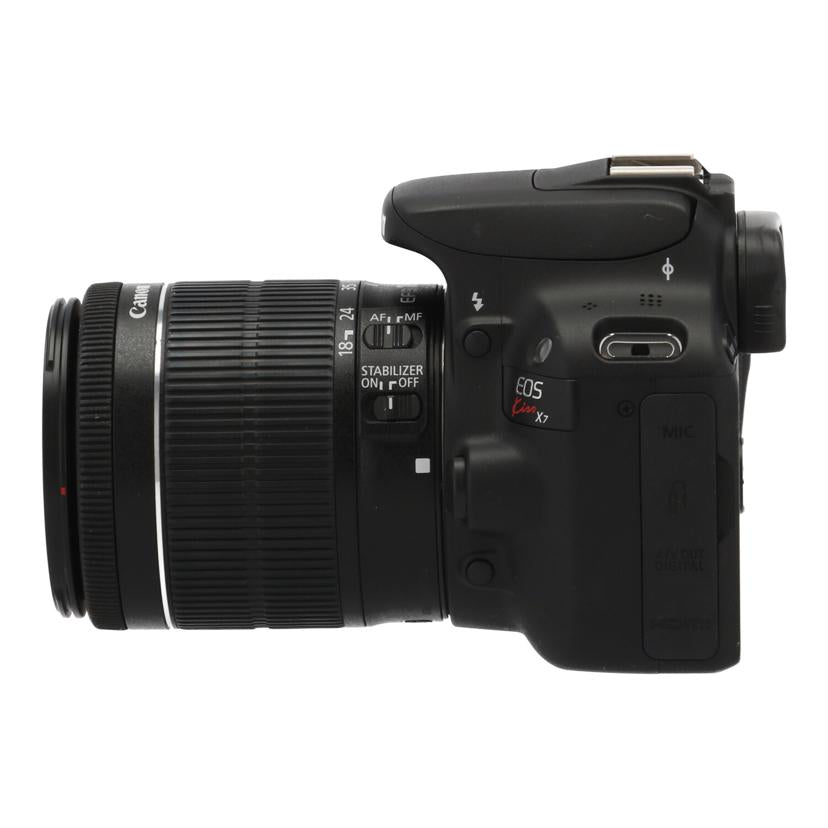 Canon キヤノン　/デジタル一眼　レンズキット/EOS Kiss X7 ﾚﾝｽﾞｷｯﾄ//21051074000867/Bランク/82