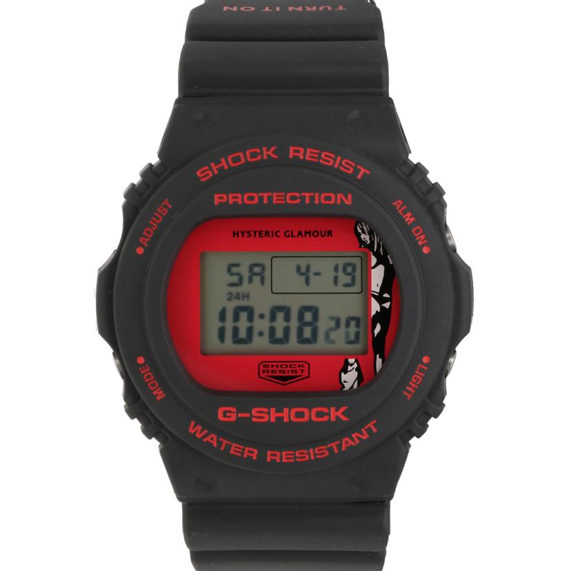 CASIO カシオ/G－SHOCK×HYSTERIC　GLAMOURデジタルウォッチ／クォーツ/DW-5750E//C10***/Aランク/18