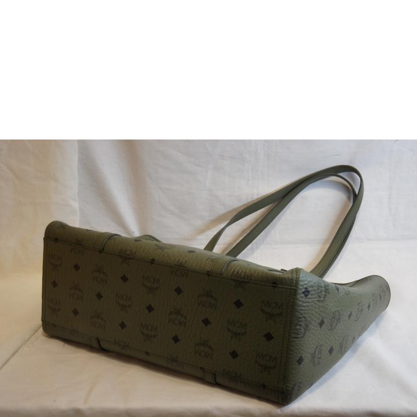 MCM エムシーエム/ロゴグラムトートグリーン//F91**/SAランク/92
