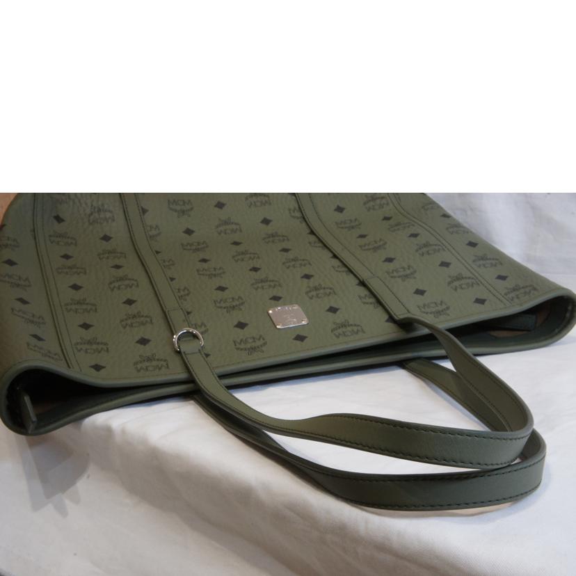 MCM エムシーエム/ロゴグラムトートグリーン//F91**/SAランク/92