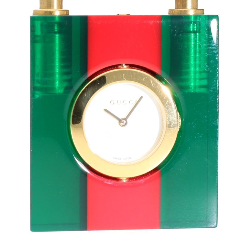 グッチ GUCCI メンズ用什器 ディスプレイ 緑 赤 台 グッチ 時計 メンズ G-タイムレス YA1264148 グリーン＆レッド