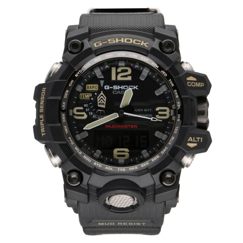 CASIO カシオ/G－SHOCK／マッドマスター／電波ソーラー/GWG-1000-1AJF//221*****/SAランク/20