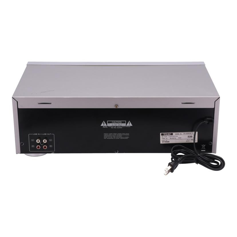 TEAC テアック ティアック/カセットデッキ/W-890R//0110324/Bランク/75