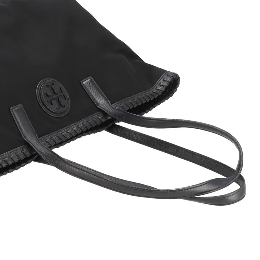 TORY　BURCH トリーバーチ/ナイロン×レザートートバッグ／ブラック//ABランク/18