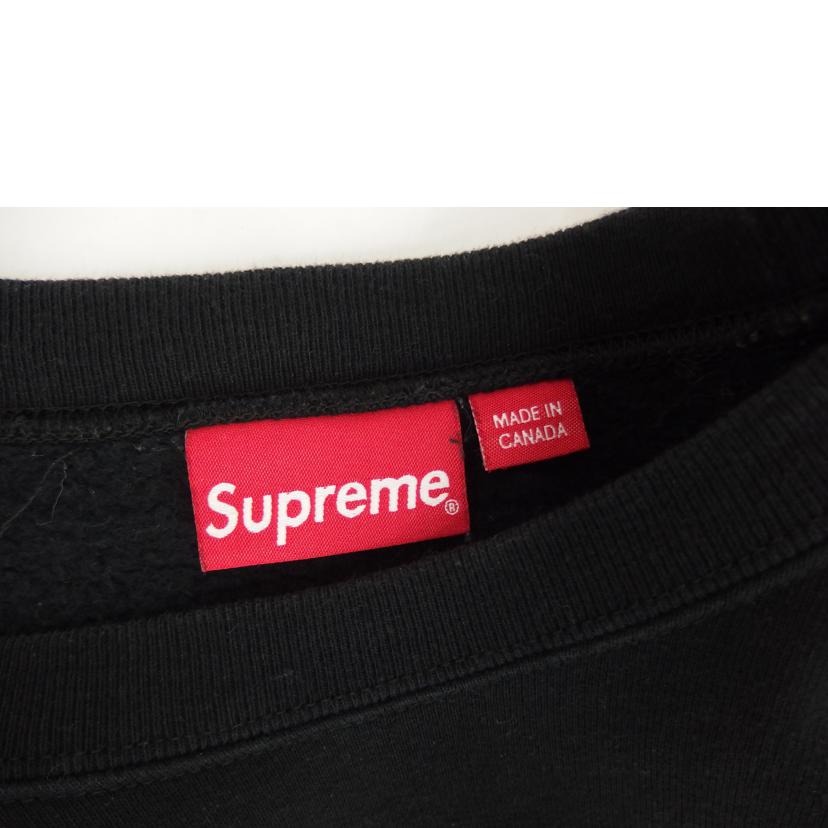 Supreme Supreme/フロントロゴスエット／黒//サイズM/Bランク/82
