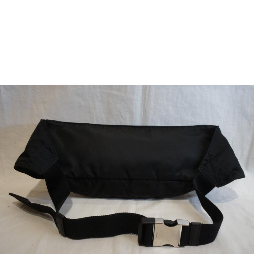 PRADA プラダ/ナイロンウエストポーチ／ボディバッグブラック//165/ABランク/92