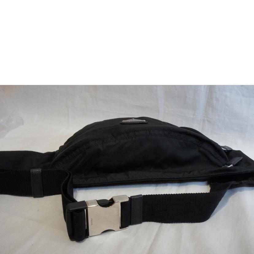 PRADA プラダ/ナイロンウエストポーチ／ボディバッグブラック//165/ABランク/92
