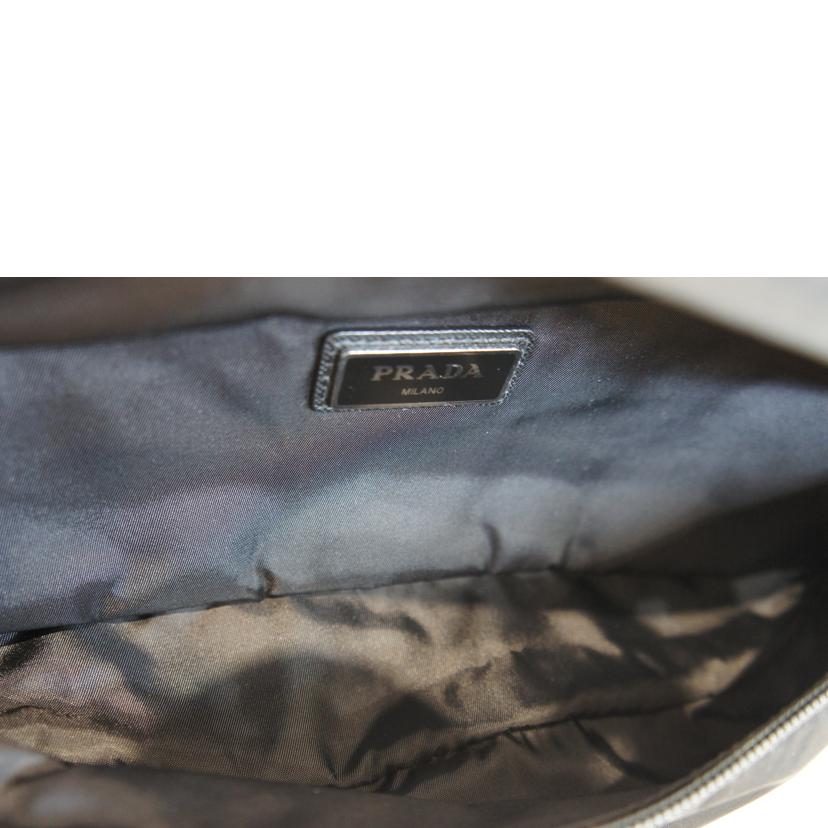 PRADA プラダ/ナイロンウエストポーチ／ボディバッグブラック//165/ABランク/92