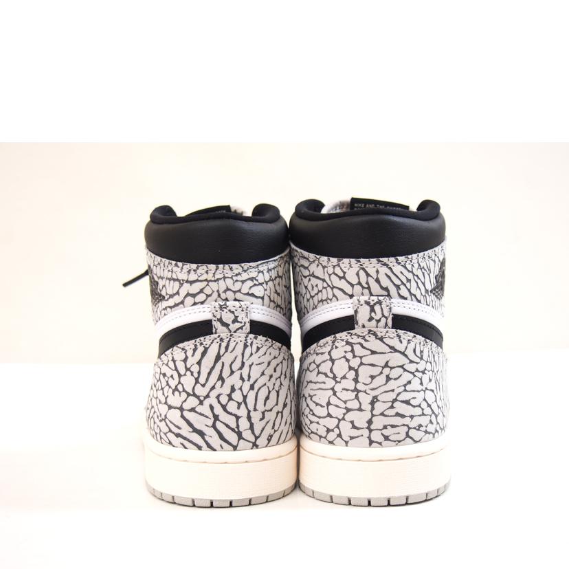NIKE ナイキ/NIKE　AIR　JORDAN　1HIGH　OG　White　Cement／Safari/DZ5485-052//-/Sランク/71