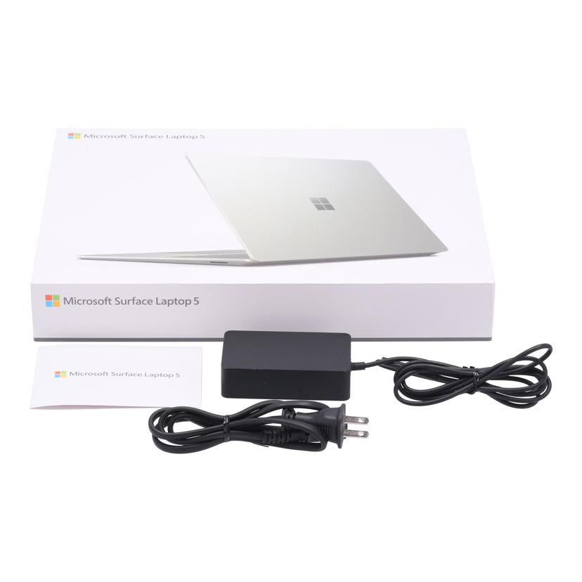 Microsoft マイクロソフト　/Surface　Laptop　5　13．5/R1S-00061//0F03YDK22393FB/Aランク/62