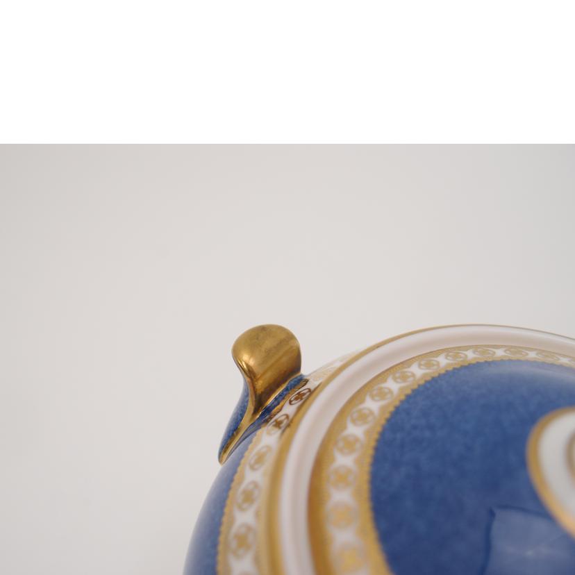 WEDGWOOD ウエッジウッド/ティーポット3点セット/ﾕｰﾗﾝﾀﾞﾊﾟｳﾀﾞｰﾌﾞﾙｰ//Aランク/69