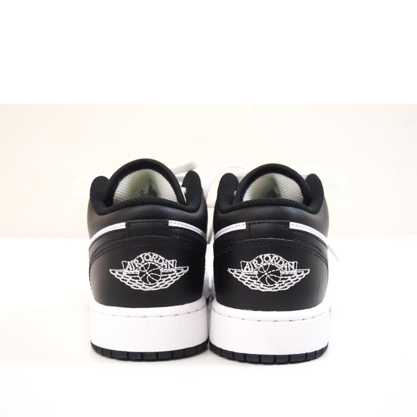 NIKE ナイキ/NIKE　GS　Air　Jordan　1Low　White／Black/553560-132//-/Sランク/71