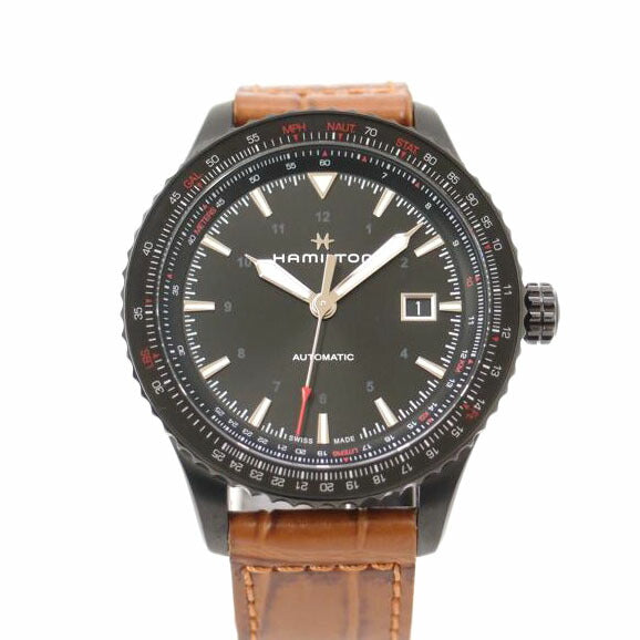 HAMILTON ハミルトン/HAMILTON／カーキ　アビエーション　コンバーター／自動巻き/H76625530//TJZ******/Aランク/69