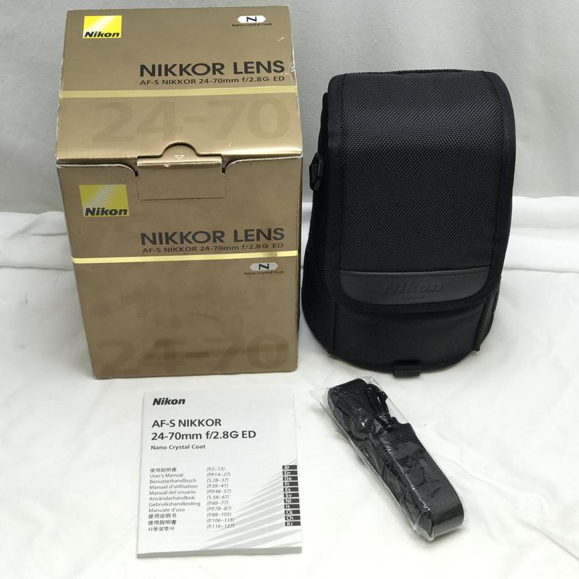 Nikon ニコン/ズームレンズ　/24-70mm 1:2.8G ED//ABランク/51