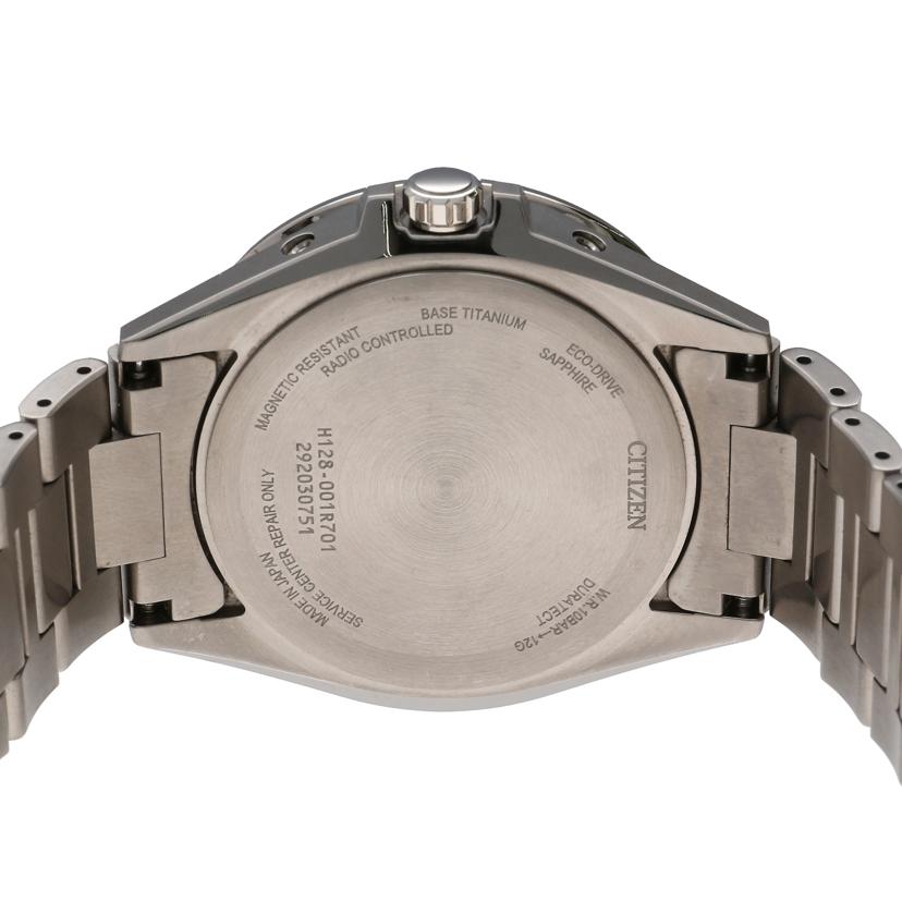 CITIZEN シチズン/アテッサ・アクトライン・チタニウム/メンズ/電波ソーラー/H128-001R701//292******/Aランク/76
