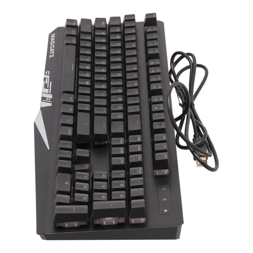 ＭＡＤ　ＣＡＴＺ マッドキャッツ/ゲーミングキーボード／Ｓ．Ｔ．Ｒ．Ｉ．Ｋ．Ｅ２/KS13MRUSBL000-0J//D2204500939/Bランク/82