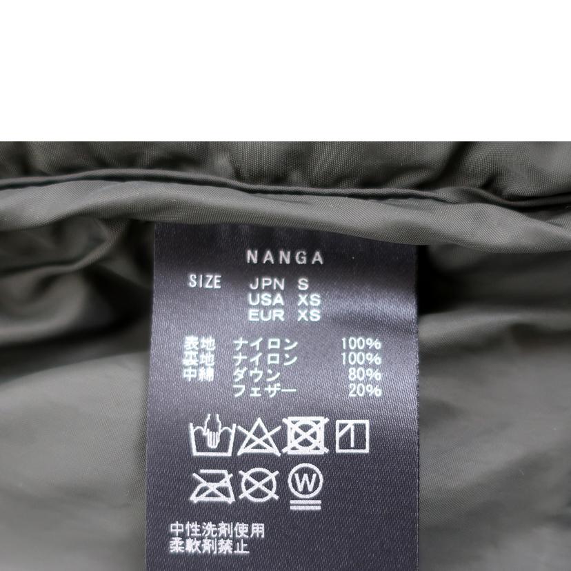 NANGA ナンガ/ダウンジャケット　Sサイズ　ブラック/24FA-102//Aランク/65