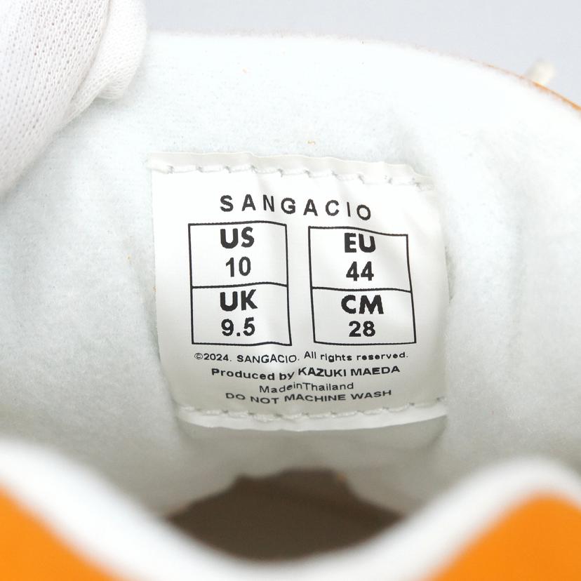 SANGACIO サンガッチョ/にゅ～ず　オレンジ　10周年記念モデル／ローカットスニーカー//SAランク/05