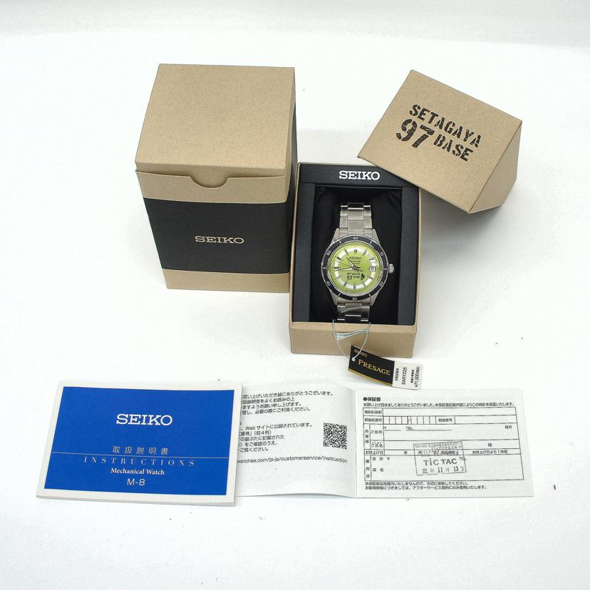 SEIKO セイコー/プレザージュ／Style60＇s×世田谷ベースコラボ/SARY225//419****/SAランク/69