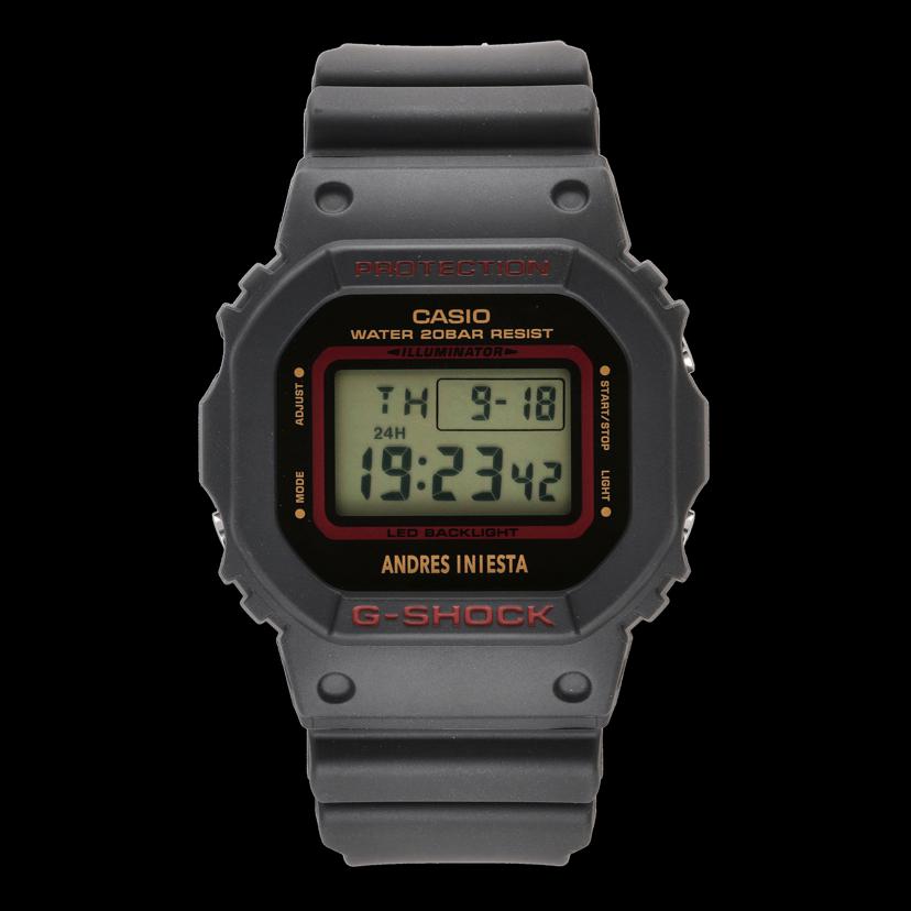 CASIO カシオ/G－SHOCK／アンドレス・イニエスタ　シグネチャーモデル/DW-5600AI-1JR//352*/SAランク/69