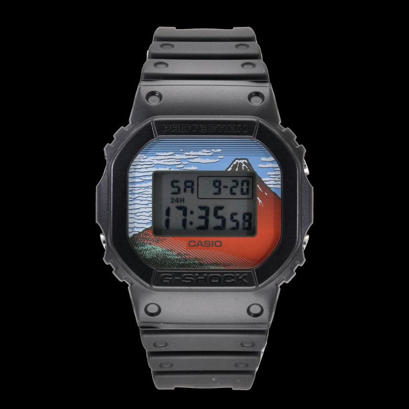 CASIO カシオ/G－SHOCK／葛飾北斎モデル／凱風快晴/DW-5600KHG24-1JR//352*/SAランク/92