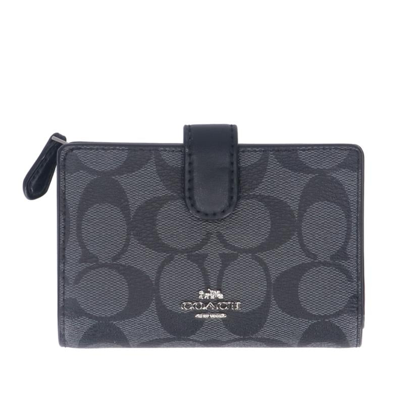 COACH コーチ/シグネチャーコンパクト財布/C1981//Aランク/70