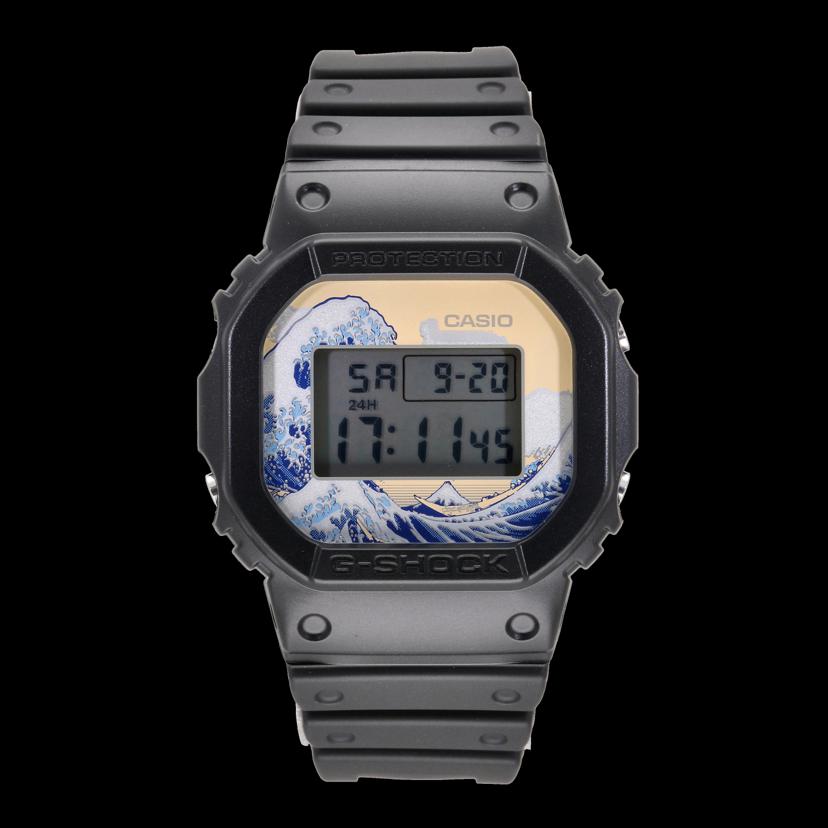 CASIO カシオ/G－SHOCK／葛飾北斎モデル　神奈川沖浪裏/DW-5600KHK24-1JR//352*/SAランク/92