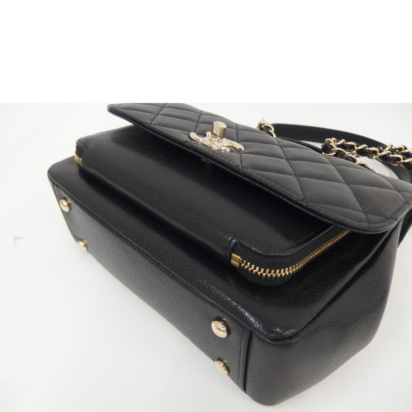 シャネル アフィニティ 2way ハンドバッグ ブラック CHANEL - シャネル CHANEL 2WAYバッグ ビジネスアフィニティ